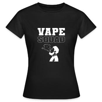 Vape Squad Vape Store -Besitzer Gift - Frauen T-Shirt - Schwarz - Vorne - AI Model Female 172 dark (172cm)