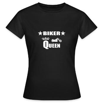 Motorrad - Frauen T-Shirt - Schwarz - Vorne - AI Model Female 172 dark (172cm)