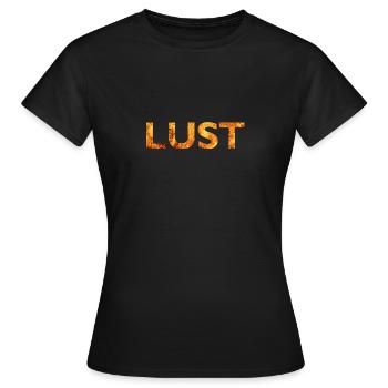 Desire - Women's T-Shirt - black - Front - AI Model Female 172 dark (172cm)