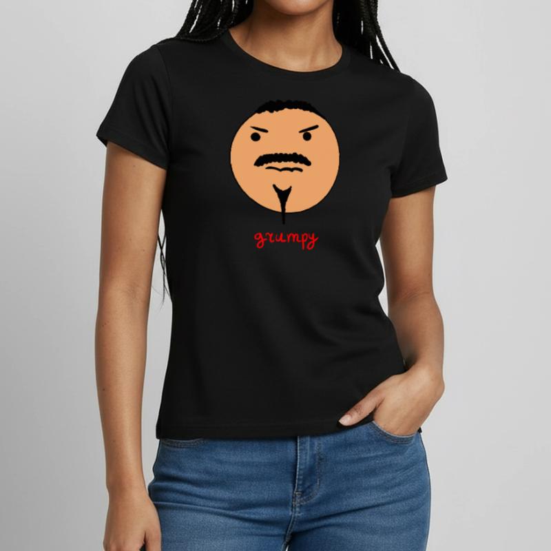 Smiley / grumpy Frauen T-Shirt