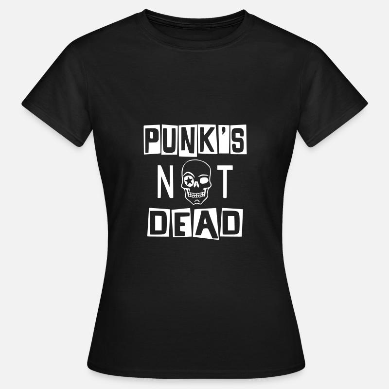 PUNK'S NOT DEAD - Women's T-Shirt - black