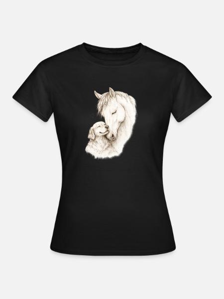 Gentle Souls - Frauen T-Shirt - Schwarz