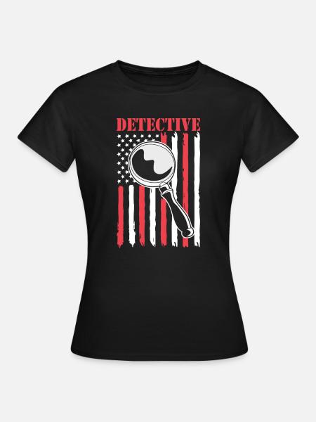 Detektiv - Frauen T-Shirt - Schwarz