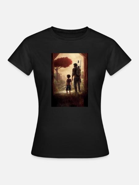 Gaming Ellie Joel Last Nathan Sarah - Women's T-Shirt - black