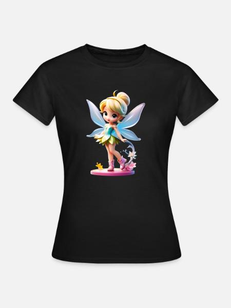 Little Fairy 4 - Women's T-Shirt - black