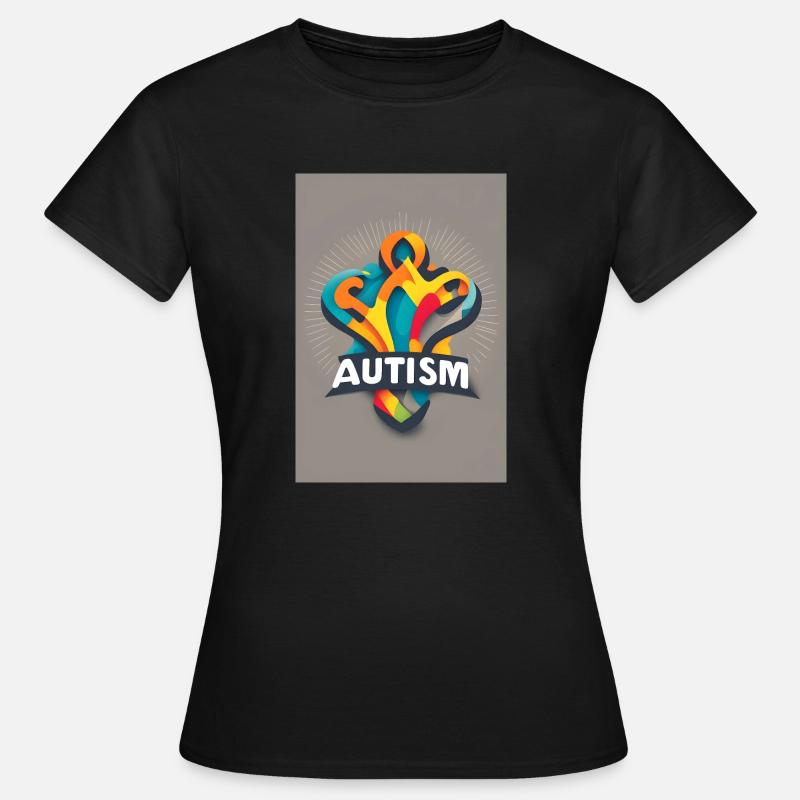 Autism severity - Women's T-Shirt - black