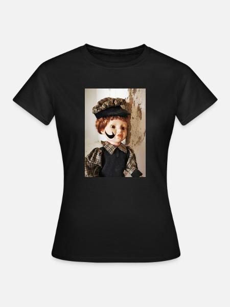 Dolly - Frauen T-Shirt - Schwarz