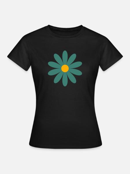 in full bloom - Women's T-Shirt - black