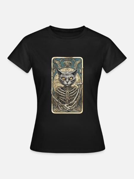 Cat Evil - Women's T-Shirt - black