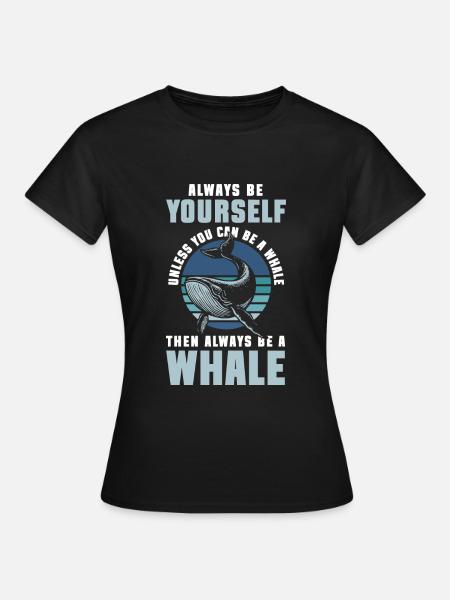 Meer Natur Meeresleben - Frauen T-Shirt - Schwarz