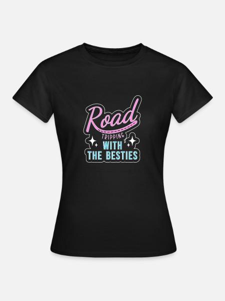 Road Trip - Frauen T-Shirt - Schwarz