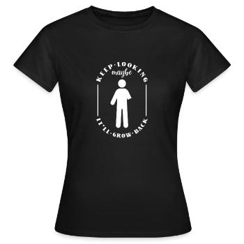 Accès en fauteuil roulant - T-shirt Femme - noir - Devant - AI Model Female 172 dark (172cm)