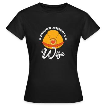 Mineurs de mines - T-shirt Femme - noir - Devant - AI Model Female 172 dark (172cm)
