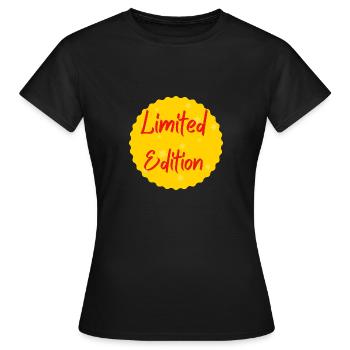 Limited edition - T-shirt Femme - noir - Devant - AI Model Female 172 dark (172cm)