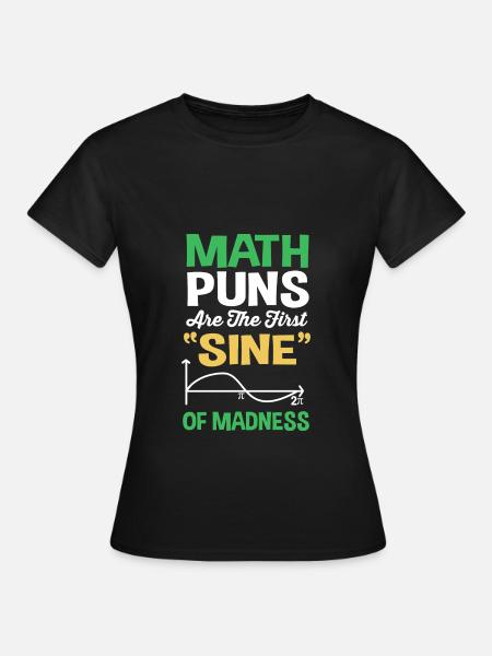 Mathematics - Women's T-Shirt - black