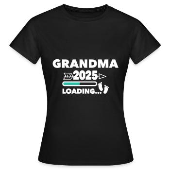 Granmpa 2025 - Frauen T-Shirt - Schwarz - Vorne - AI Model Female 172 dark (172cm)