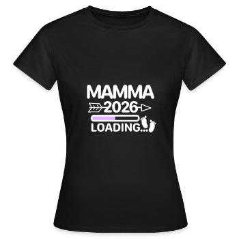 Mamma 2026 Norwegian - Women's T-Shirt - black - Front - AI Model Female 172 dark (172cm)