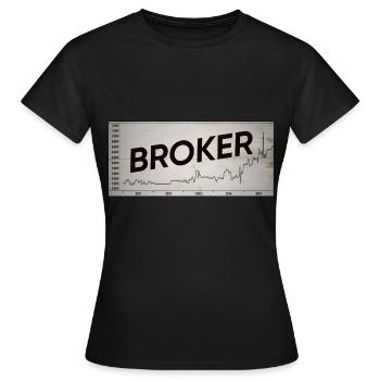Courtier - T-shirt Femme - noir - Devant - AI Model Female 172 dark (172cm)