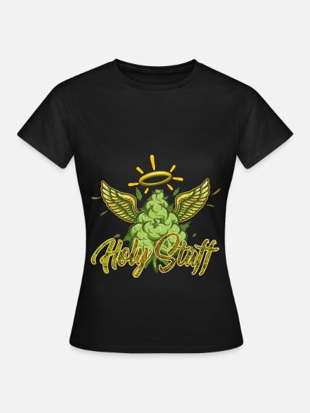 THC Heiliges Zeug - Frauen T-Shirt - Schwarz