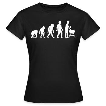 Idée de cadeau de charbon de bois BBQ Griller BBQ BBQ - T-shirt Femme - noir - Devant - AI Model Female 172 dark (172cm)