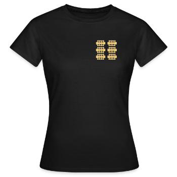 30 Jahren 30 Jahre Strichliste 30 Geburtstag - Frauen T-Shirt - Schwarz - Vorne - AI Model Female 172 dark (172cm)