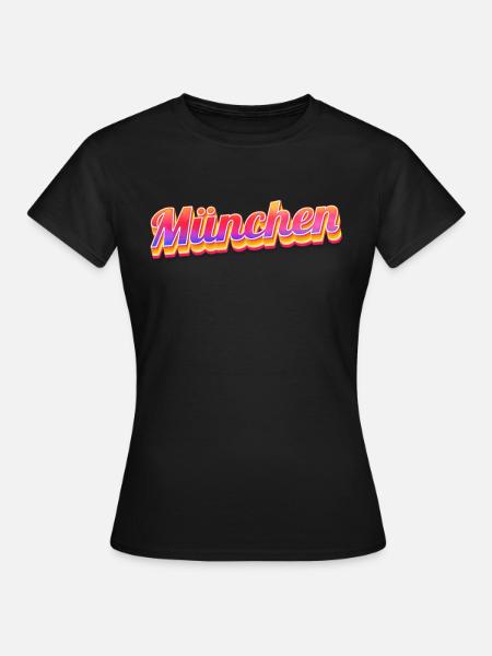 Munich Munich Munich - T-shirt Femme - noir