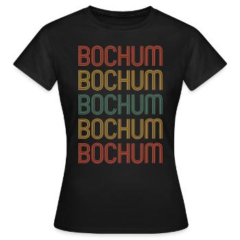Bochumerin Bochumer Bochum - T-shirt Femme - noir - Devant - AI Model Female 172 dark (172cm)
