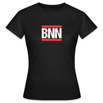 Bonnerin Bonner Bonn - Frauen T-Shirt - Schwarz - Vorne - AI Model Female 172 dark (172cm)