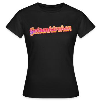 Gelsenkirchenerin Gelsenkirchener Gelsenkirchen - T-shirt Femme - noir - Devant - AI Model Female 172 dark (172cm)