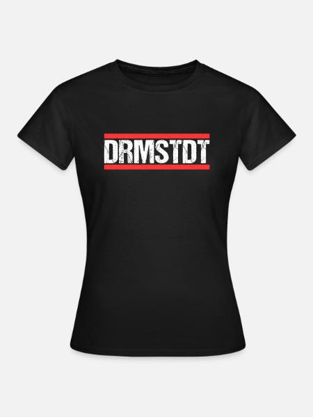 Darmstädterin Darmstädter Darmstadt - Frauen T-Shirt - Schwarz