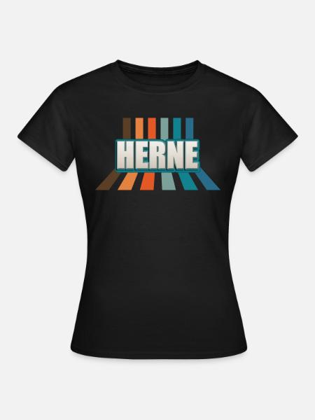 Hernerin Herner Herne - Frauen T-Shirt - Schwarz
