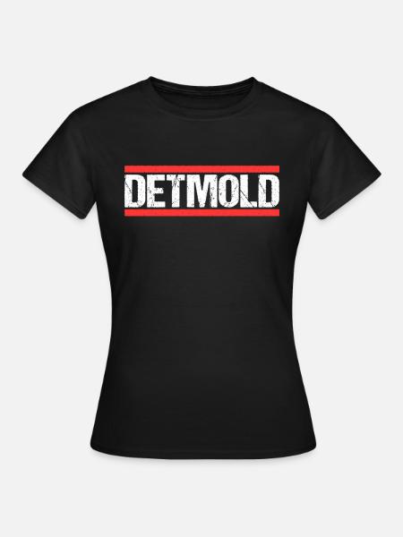 Detmolderin Detmolder Detmold - Frauen T-Shirt - Schwarz