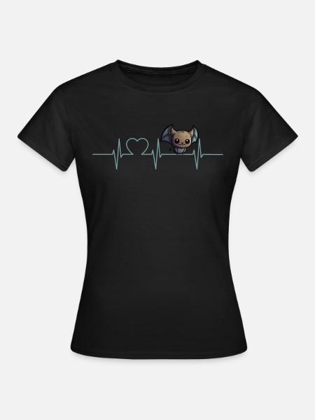 Fledermäuse Fledermaus - Frauen T-Shirt - Schwarz