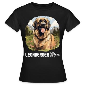 Leonberger - Women's T-Shirt - black - Front - AI Model Female 172 dark (172cm)