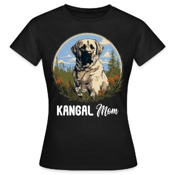 Kangal - Frauen T-Shirt - Schwarz - Vorne - AI Model Female 172 dark (172cm)