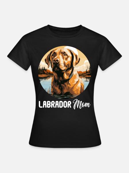 Labrador - Frauen T-Shirt - Schwarz