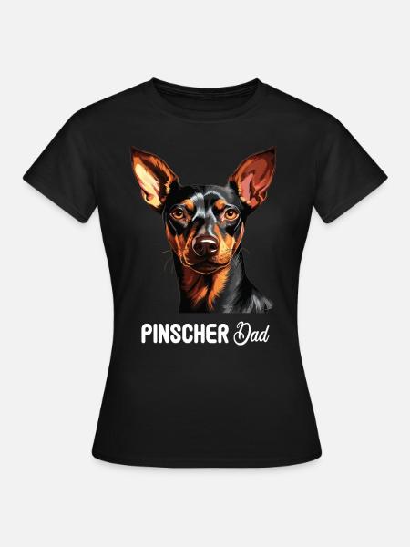 Pinscher - Frauen T-Shirt - Schwarz