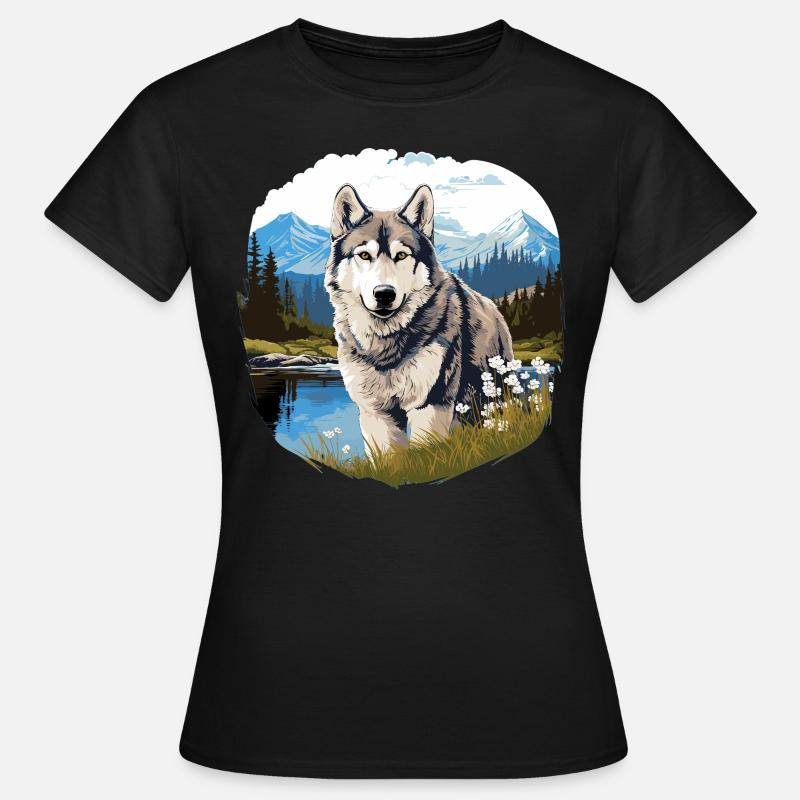 Husky - Women's T-Shirt - black