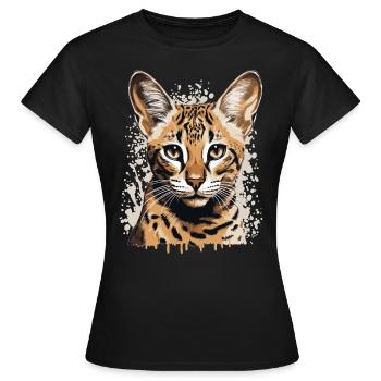 Savane - T-shirt Femme - noir - Devant - AI Model Female 172 dark (172cm)