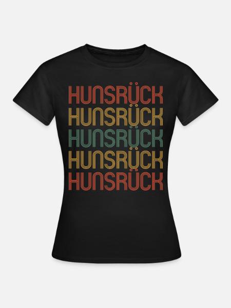 Hunsrück - Frauen T-Shirt - Schwarz