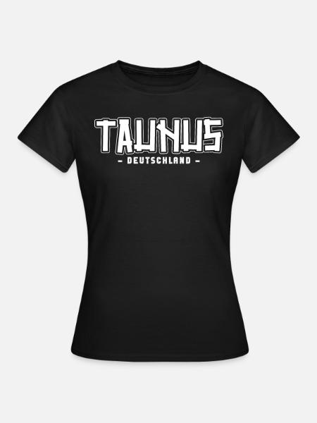 Taunus - Frauen T-Shirt - Schwarz