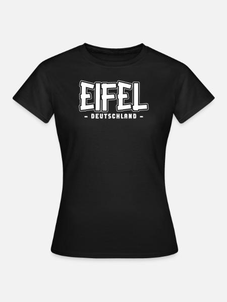 Eifel - Frauen T-Shirt - Schwarz