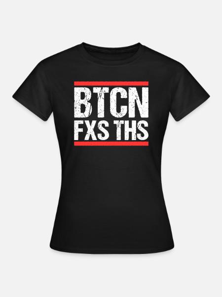 Bitcoin Fixes this - Frauen T-Shirt - Schwarz