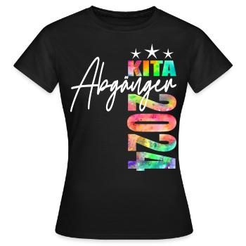 Kita Abgänger 2024 - Frauen T-Shirt - Schwarz - Vorne - AI Model Female 172 dark (172cm)