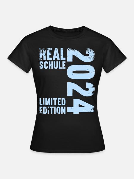 Realschule Junge Mädchen Realschule 2024 - Frauen T-Shirt - Schwarz