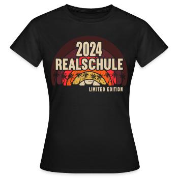 Lycée Jeunes Filles Lycée 2024 - T-shirt Femme - noir - Devant - AI Model Female 172 dark (172cm)
