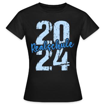 Lycée Jeunes Filles Lycée 2024 - T-shirt Femme - noir - Devant - AI Model Female 172 dark (172cm)