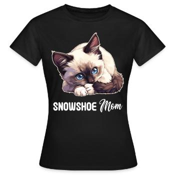 Chaton raquette Chat raquette - T-shirt Femme - noir - Devant - AI Model Female 172 dark (172cm)
