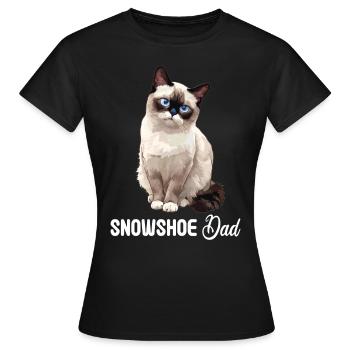 Chaton raquette Chat raquette - T-shirt Femme - noir - Devant - AI Model Female 172 dark (172cm)