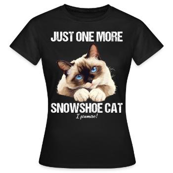 Chaton raquette Chat raquette - T-shirt Femme - noir - Devant - AI Model Female 172 dark (172cm)
